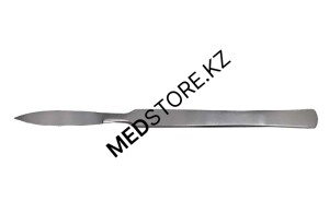 Скальпель остроконечный средний, 150х40 мм, 08.0011.07