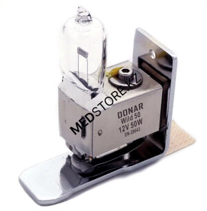 Галогенная лампа 12V 50W Donar DN-28643 для хирургического микроскопа (аналог ламп Leica 38643/M655 M650 M600 series Wild M-690)