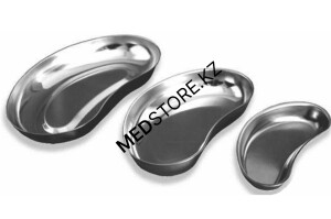 Лоток медицинский почкообразный ЛМП-«Медикон», 160х85х28мм, (V - 0,1л), (сталь AISI 430)