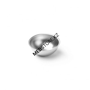 Лоток шаровидный ЛШ-«Медикон», d 100х50 мм, (сталь AISI 304)