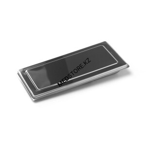 Лоток стоматологический с крышкой ЛМС-«Медикон», 195х90х25мм на 8 инстр. (сталь AISI 430)