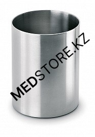 Стакан медицинский без основания СтС-«Медикон», d 76х130мм (V - 0,45л) (сталь AISI 304)