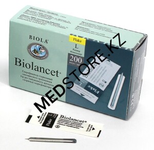 Скарификатор модель twist biolancet 28G, стерильный