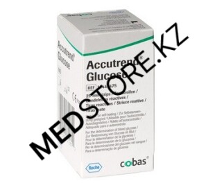 Тест-полоски Аккутренд Глюкоза (Accutrend Glucose), 25 штук