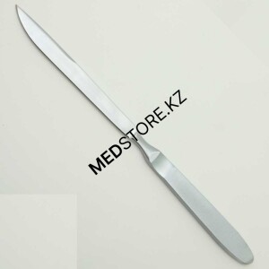 Нож ампутационный малый, НЛ 250х120 мм, 08.0161.12