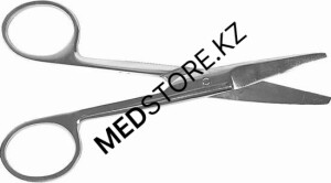 Ножницы с одним острым концом прямые детские 125 мм 10.0018.12