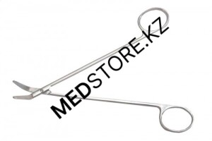Ножницы вертикально изогнутые под углом сосудистые 250 мм 10.0519.25