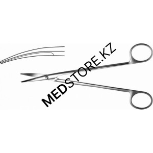 Ножницы вертикально изогнутые для рассечения плода 240 мм 10.0659.24