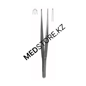 Пинцет для твердой мозговой оболочки, 200х1,3 мм, 12.0146.20