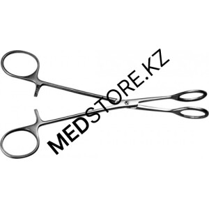Зажим прямой для желчного пузыря для новорожденных 160 мм, 14.0469.02