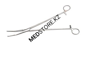 Зажим изогнутый с зубом 280 мм, 14.0553.28