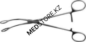 Щипцы окончатые для захватывания опухоли мозга, 200 мм, 14.0664.20