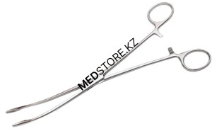 Корнцанг изогнутый, 260 мм, 16.0031.26