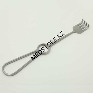 Крючок хирургический тупой, четырехзубый, №4, 220 мм, 18.0279.04