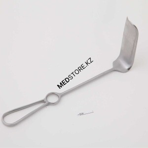 Зеркало-подъемник влагалищное желобоватое, №2, 100x35,8 мм, 18.0513.02