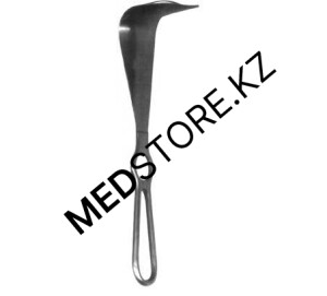 Зеркало-подъемник влагалищное желобоватое, №3, 115x40 мм, 18.0513.03