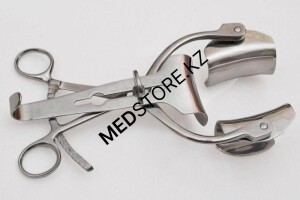 Ранорасширитель с кремальерой трехстворчатый, 150 мм, 19.0402.15