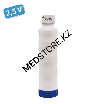 Рукоять к ларингоскопу KaWe средняя одноразовая пластиковая, Ø 30 мм, 2,5 V, 03.11002.721