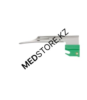 Клинок ларингоскопа KaWe эконом, прямой Miller FO №1 (фиброоптический), 03.42021.611