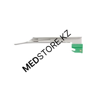 Клинок ларингоскопа KaWe эконом, прямой Miller FO №2 (фиброоптический), 03.42021.621