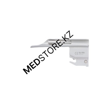 Клинок ларингоскопа KaWe прямой, Foregger FO №0 (фиброоптический), 03.42033.601