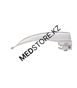 Клинок ларингоскопа KaWe изогнутый, MEGALIGHT FO Macintosh №2 (фиброоптический), 03.42244.621