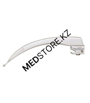 Клинок ларингоскопа KaWe изогнутый, MEGALIGHT FO Macintosh №4 (фиброоптический), 03.42244.641