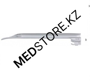 Клинок ларингоскопа KaWe прямой, MEGALIGHT® FO Miller №3 (фиброоптический), 03.42246.631