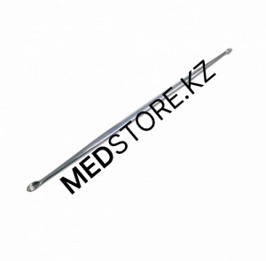 Ложка для выскабливания свищей, двухсторонняя, 215 мм, 28.0385.21