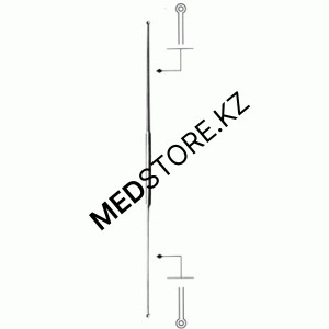 Ложка гинекологическая детская, 215 мм, 28.0386.21