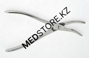 Щипцы секвестральные изогнутые, №2, 203 мм, 28.0806.20