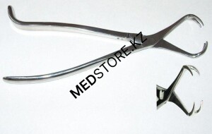 Щипцы для захватывания и удерживания трубчатых костей, 220 мм, 28.0922.22