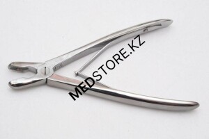 Щипцы-кусачки костные с круглыми губками, изогнутые, 170 мм, 28.1192.02