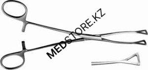 Щипцы-зажимы окончатые для захвата сосудов 214 мм, 34.0713.21
