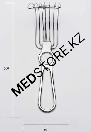 Зеркало для сердца и легких, проволочное, 36.0691.01