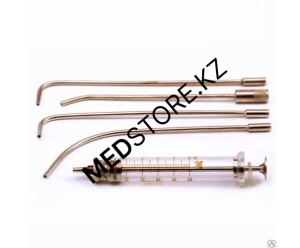 Шприц для внутригортанных вливаний и промываний миндалин объем 5 см 3, 44.0073.02