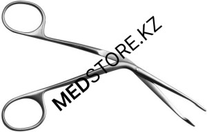 Щипцы тампонные ушные, изогнутые, №2, 140 мм, 44.0247.14