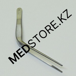 Пинцет нейрохирургический изогнутый, Паи 177х1,5 мм, 46.0183.18