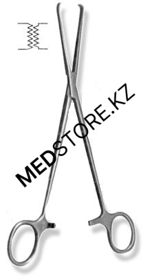 Щипцы для захватывания кишечной стенки, 200 мм, 52.0023.20