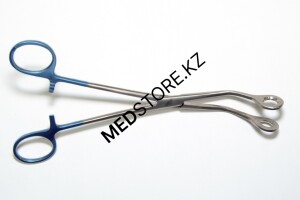 Щипцы геморроидальные окончатые, прямые, 225 мм, 54.0384.01