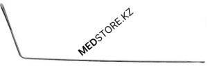 Зонд уретральный пуговчатый, 240 мм, 58.0189.24