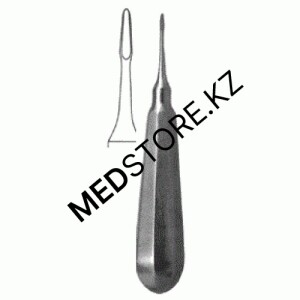Элеватор зубной, прямой, №2, 155 мм, 62.501.08