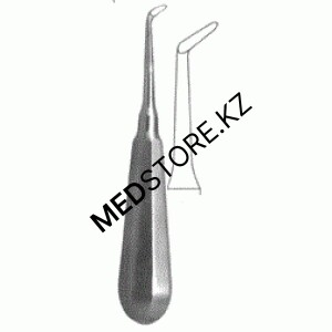 Элеватор зубной угловой, правый, №2П, 157 мм, 62.527.02