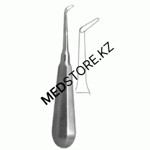 Элеватор зубной, угловой, правый, №3П, 157 мм, 62.527.03