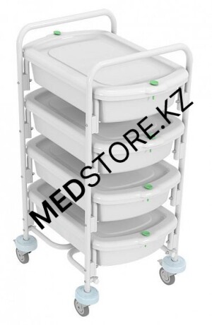 Тележка контейнерная эндоскопическая с контейнерами ТКЭ-4-"КРОНТ"-2
