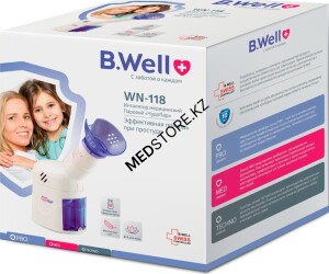 Ингалятор медицинский B. Well. WN 118 паровой