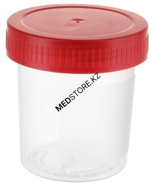 Контейнер лабораторный для взятия проб 120 мл нестерильный.