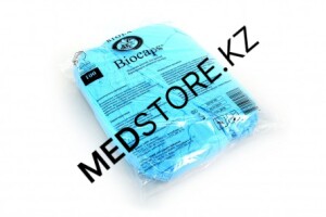 Шапочка-колпак 58х18см Bioheadax для врачей на завязках, из СМС