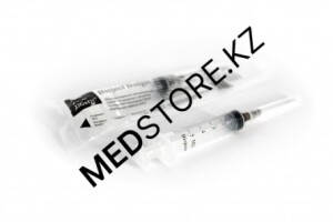 Шприц &quot;Bioject&quot; Budget 50 мл с игл 18Gх 1 1/2&quot; инъекц. 3х-комп.стерильный