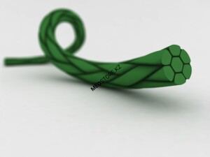 Нить лавсановая (полиэфирная), плетеная, без игл, однократного применения, стерильная М2, (3/0), 10 м